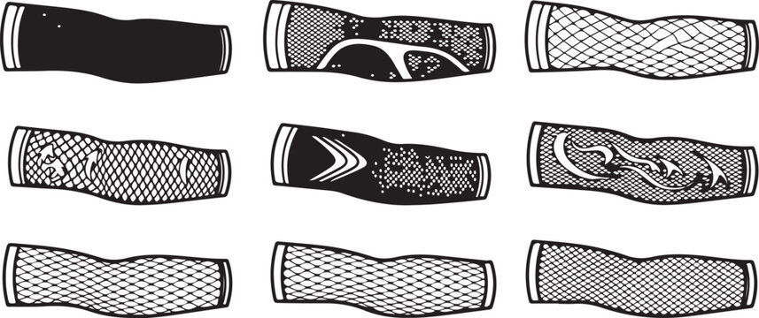 Set of nine vector speech bubbles in different shapes and sizes Vector