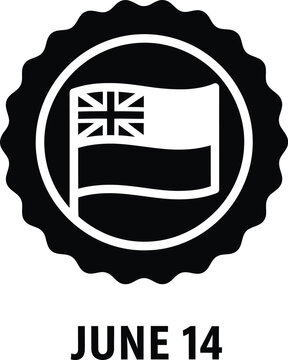 Fiji national day emblem celebrating independence with the fijian flag