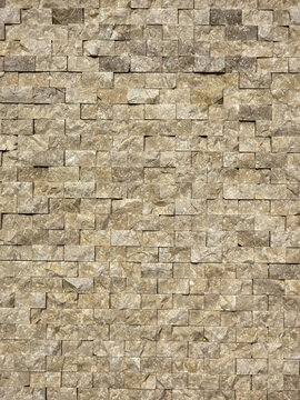 Seamless brown stone wall texture background