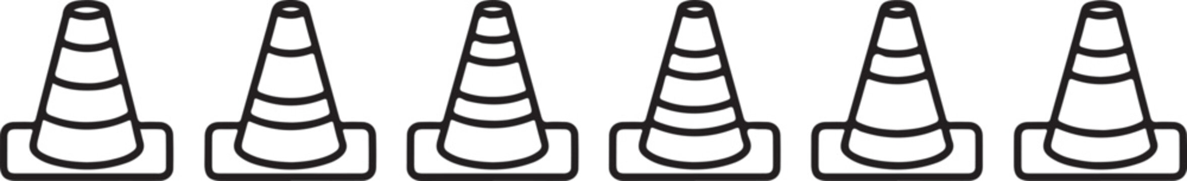Black leather high heel shoes icon set vector illustration Vector