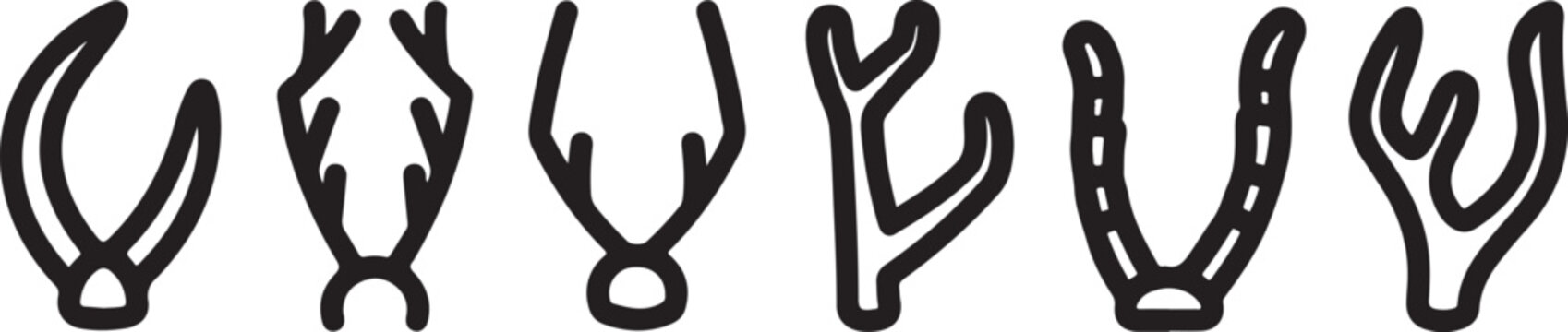 Black hand written cursive alphabet letters on white Vector