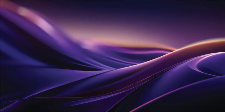 Abstract purple and orange flowing waves with subtle light effects abstract background digital art background texture gradient design shapes smooth