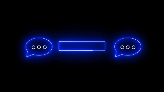 message icon and communication signal, SMS loading signal icon