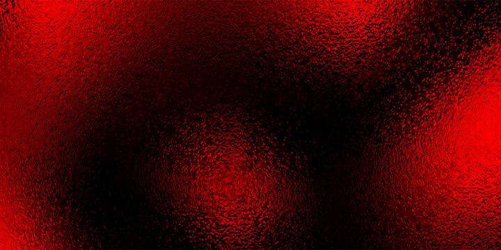 Vector red foil texture background. Abstract gradient bright and shiny light reflection rough texture surface. Vector illustration for background, backdrop, web, wallpaper, print and design artwork.