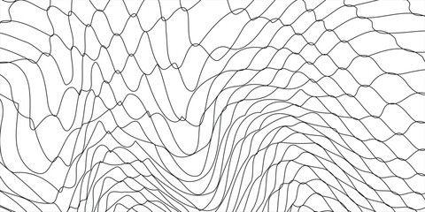 Mesh texture for fishing nets. Grunge pattern for sportswear or soccer goal, volleyball net, basketball hoop, hockey, athletics. Grunge background. vector © Nanda