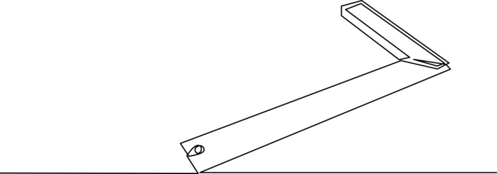 Isometric arrow pointing to the right on a flat surface Vector