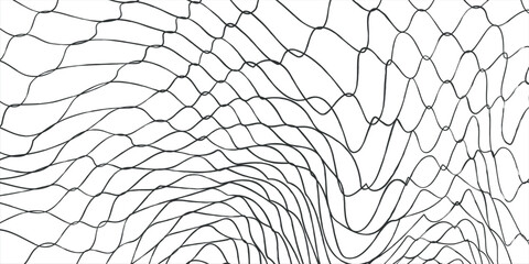 Mesh texture for fishing nets. Grunge pattern for sportswear or soccer goal, volleyball net, basketball hoop, hockey, athletics. Grunge background. © Nanda