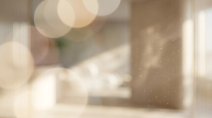 Fototapeta premium Soft Golden Bokeh Background