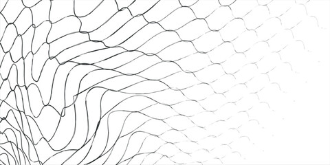Mesh texture for fishing nets. Grunge pattern for sportswear or soccer goal, volleyball net, basketball hoop, hockey, athletics. Grunge background. © Nanda