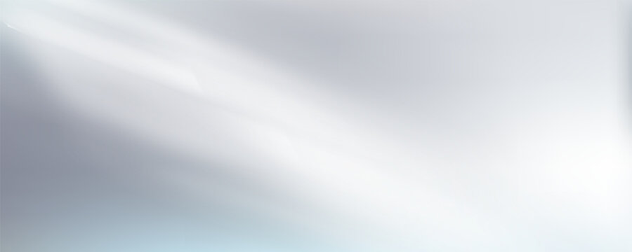 Silver mirror glass chrome glossy metal gradient background.