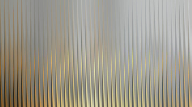 Vertical parallel lines with soft gradient transitions in silver, grey, and warm gold tones