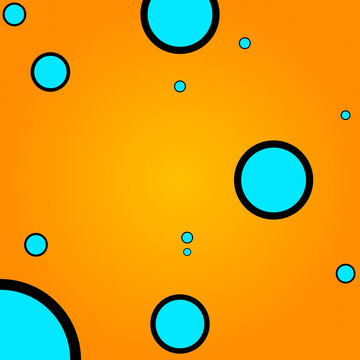 abstract background with bubbles