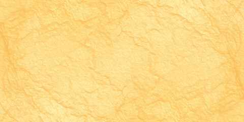 Obraz premium abstract yellow crumpled paper texture background with organic wrinkled lines and soft lighting. warm yellow or golden hue with a heavily textured, crumpled paper effect. 