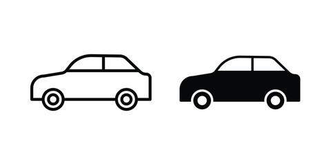 Obraz premium Car icon concepts for website projects