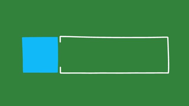 Modern Dynamic Lower Third 2D Animation on Green Screen | Clean Corporate Title Graphic Overlay for Video Production