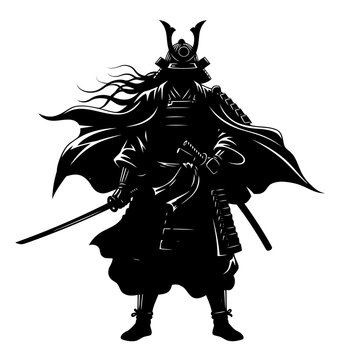 zombie walking forward with torn clothes, horror silhouette
