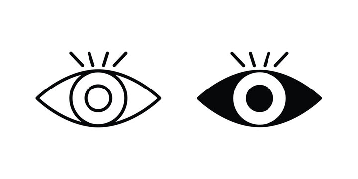 visibility icon concepts for website projects