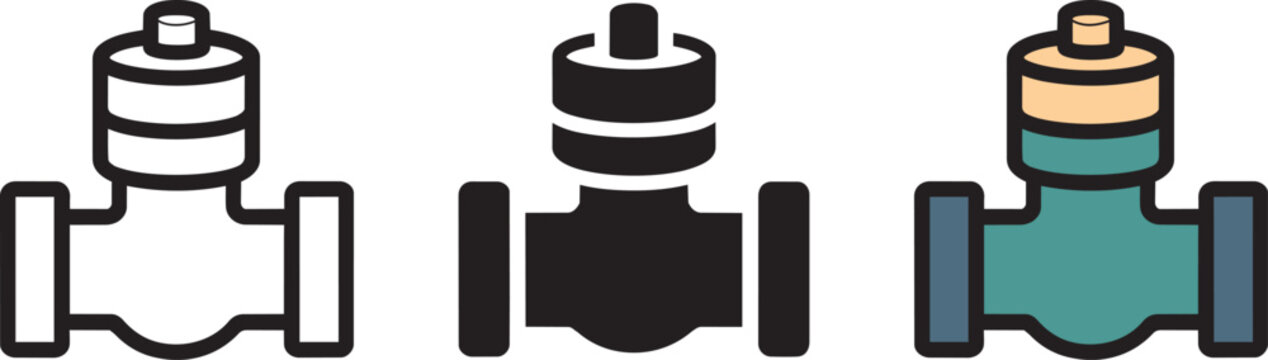Valve pipes plumbing connection equipment industrial water flow control system industrial pipeline