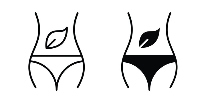 Detox icon outlined. Flat fill icons
