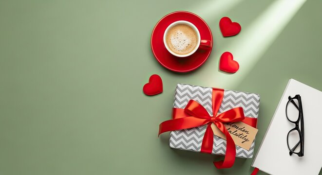Romantic gift arrangement love presents and cherished memories