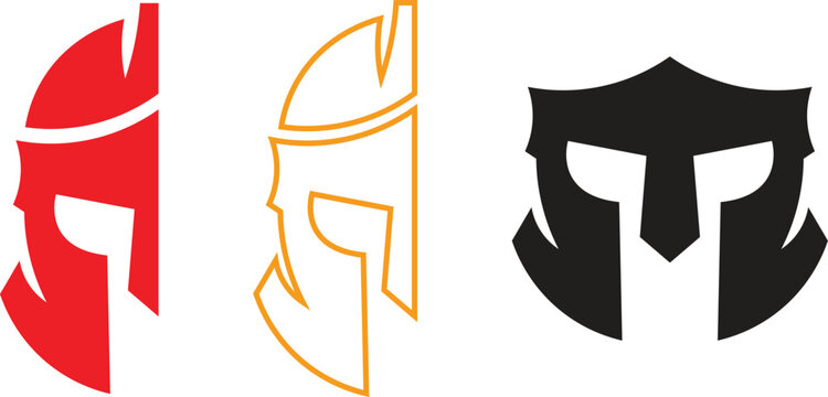 spartan logo design spartan simple creative logo vecktor,spartan helmet logo with titanes text