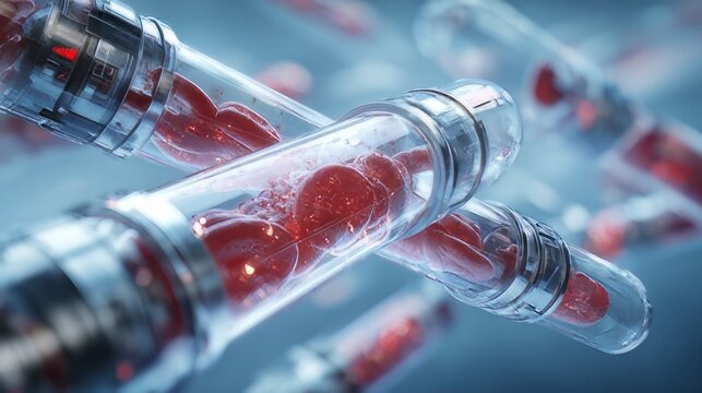 3D medical procedure involving a catheter and a stent inside a blood vessel to improve blood flow. Invasive procedure known as angioplasty, used to treat blocked coronary arteries. 