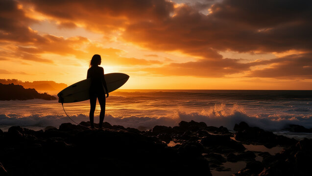 surfista, atardecer, playa, mar, sol, oce&aacute;no, amanecer, acu&aacute;tico, verano, naturaleza, cielo, silueta, gente, arena, oleaje, viajando, anaranjada, vacaciones, nube, paisaje, costa, anochecer, barca, pa