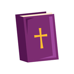 Obraz premium Closed Bible Sacred Book Religious Icon