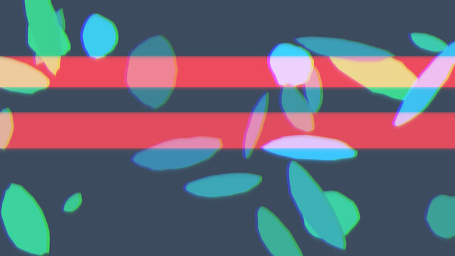 Distraction Free Wallpaper - Complementary colors with Falling Petals background