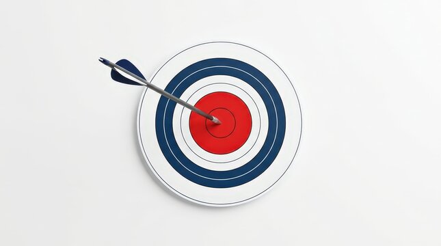 Studio scene showcasing collaborative aim with vibrant rings and shadow effects for success