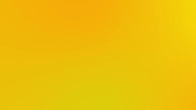 Vibrant yellow gradient background, soft orange abstract blur texture, minimalist warm color transition for video backdrop and presentation