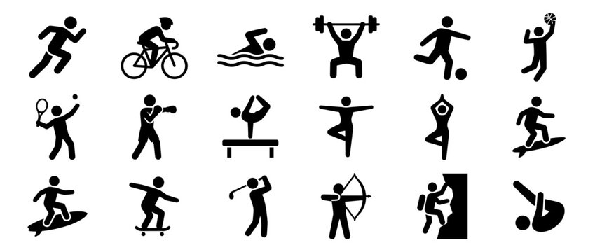 Powerpoint Pictogram Exercise Exercise Pictograms Images – Browse 104,051 Stock Photos, Vectors, and ...