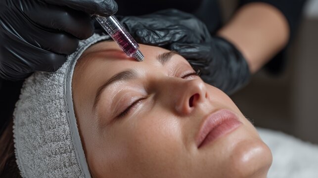 microneedling rejuvenation mesotherapy treatment skin aesthetic clinic professional cosmetic therapy procedure medical dermatology results