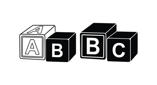 abc blocks silhouette high quality professional detailed modern elegant stylish clean crisp vibrant colorful digital creative innovative contemporary premium stunning impressive