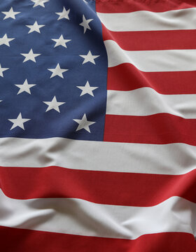 Vertical USA flag