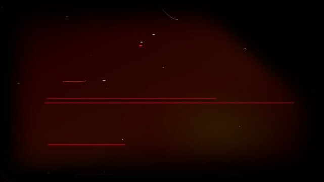 4K Aggressive Red Retro Film Glitch Overlay Light Leaks Scratches Loop