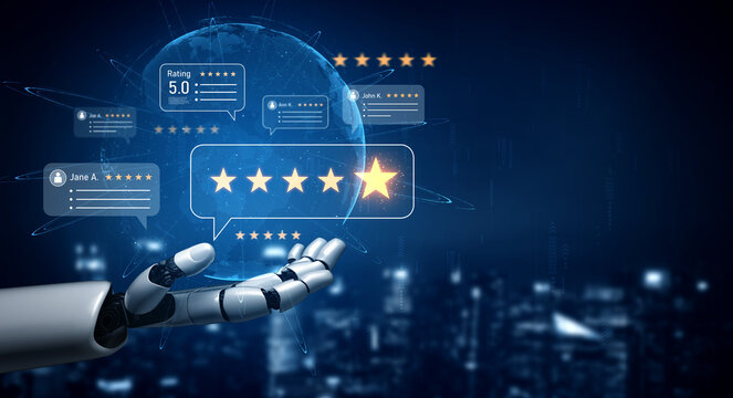 AI enhances customer review and rating system by analyzing review, rating, and customer feedback for deeper trust insights Vouch