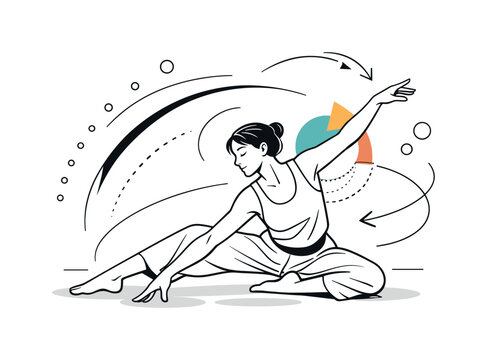 Modern dance performance. Solo dancer grounded and fluid, shifting weight with intention, calm intensity and