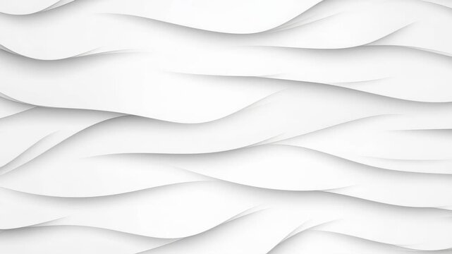 Abstract Textured Waves: A close-up view presents an abstract composition of flowing, textured waves, their curves and shadows creating a mesmerizing interplay of light and depth.