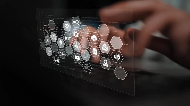 AI and IoT form an intelligent digital infrastructure linking data, connectivity, analytics, blockchain, cloud, and security systems in a seamless network. Marrow