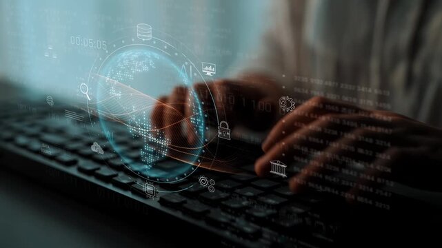 Global AI and data processing system enhances data, AI, and processing efficiency through digital network and global integration of intelligent technology Marrow