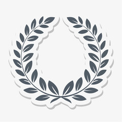 Obraz premium Laurel Wreath Icon