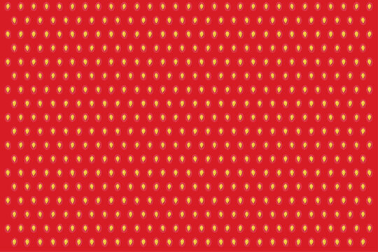 Red strawberry surface pattern background