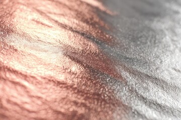 Fototapeta premium Elegant Rose Gold and Silver Metallic Texture Background