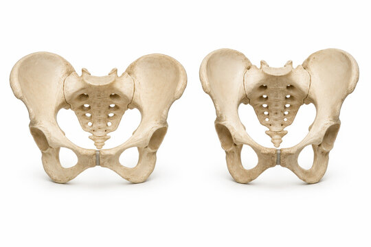 Female And Male Pelvis Anatomy Comparison