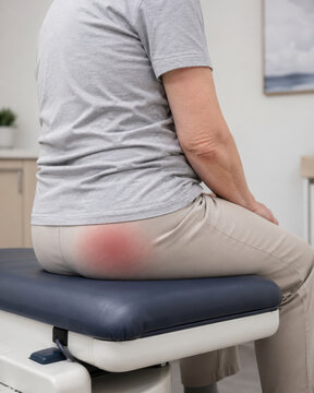 Ischial Pressure Sore Risk In Seated Patient