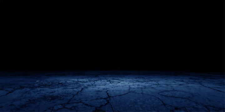 Abstract 3d animation of a blue world map with alpha channel featuring a light design loop in black space against an artistic earth and moon night background