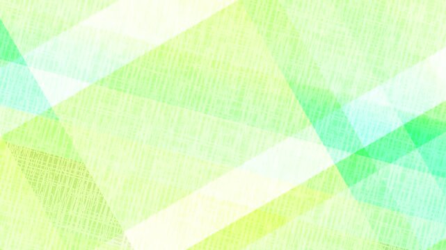 Abstract Green and Yellow Plaid Pattern Background Animation