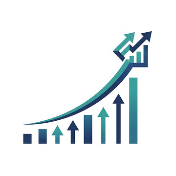 Dynamic Business Growth Chart Visualizing Progress and Financial Success