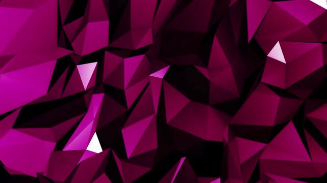 Abstract Purple Geometric Shapes Background.